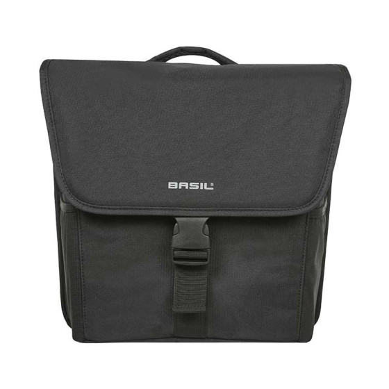 BASIL GO DOUBLE BAG FIXATION MIK 32L NOIR