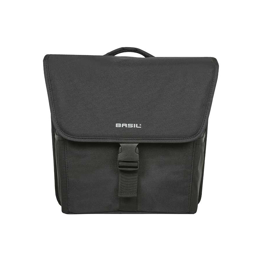 BASIL GO DOUBLE BAG FIXATION MIK 32L NOIR