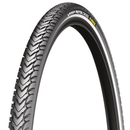 MICHELIN PROTEK CROSS MAX NOIR PNEU VTC / URBAIN 700X47C - 28X1.75 TR  (47-622) VAE / EBIKE