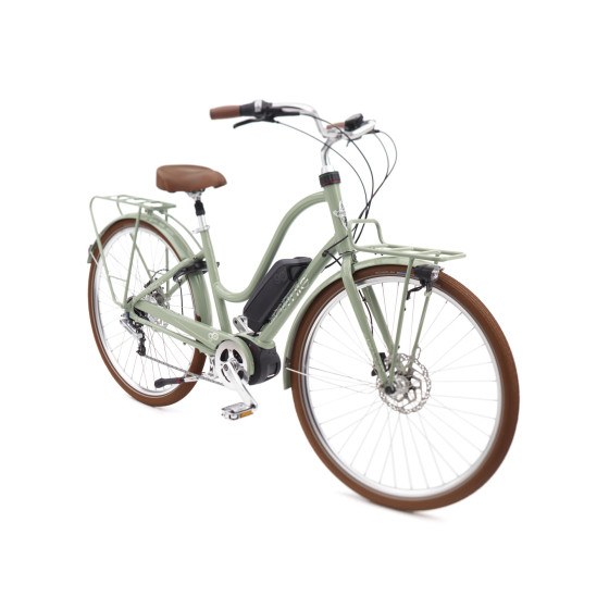 ELECTRA TOWNIE COMMUTE GO! 5i BOSCH PERFORMANCE GREEN TEA CADRE BAS