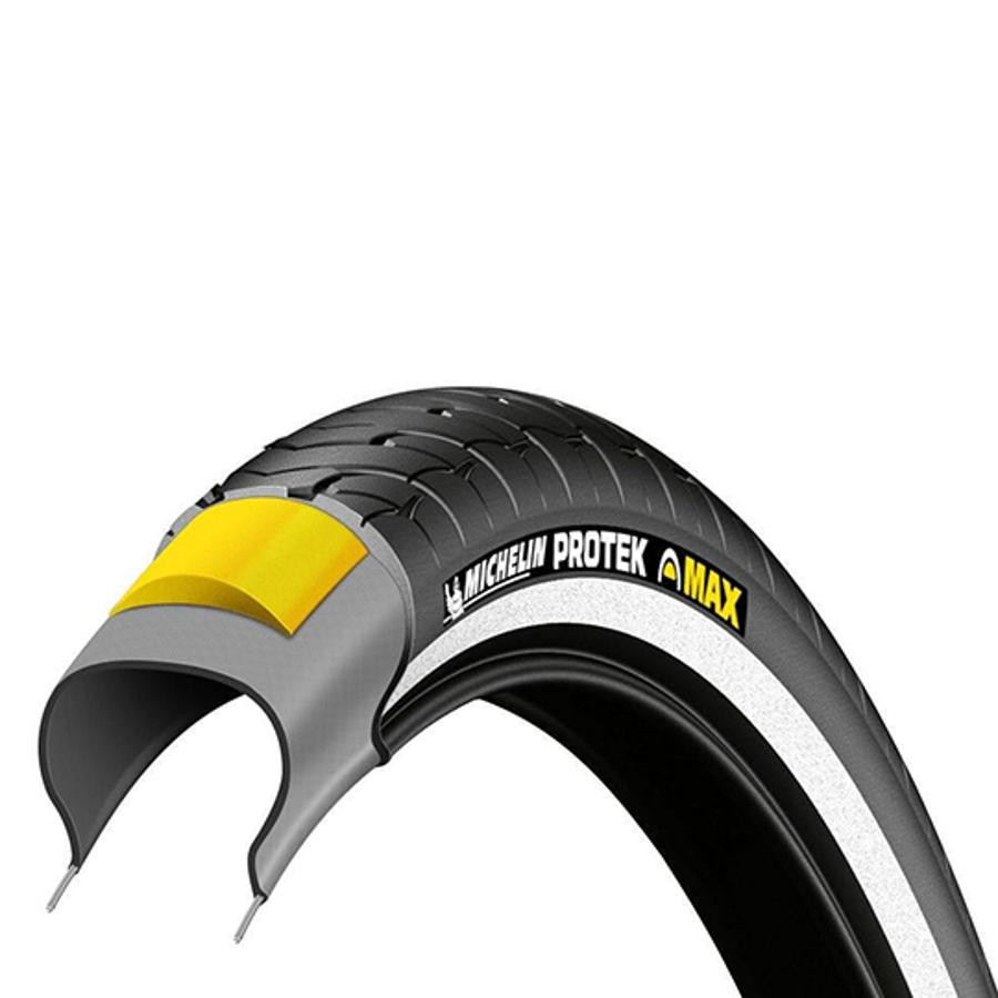 MICHELIN PROTEK  MAX NOIR PNEU VTC / URBAIN 24X1.85 NOIR  (47-507) VAE / EBIKE 25 KM / H