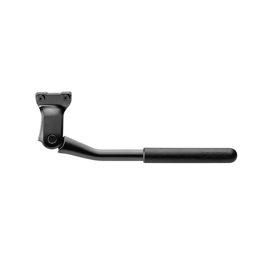 BEQUILLE VELO LATERALE ARRIERE URSUS R90 MOOI+ REAR 24-28'' NOIR REGLABLE FIXATION 2 VIS SUR BASE SUPPORTE 40Kgs