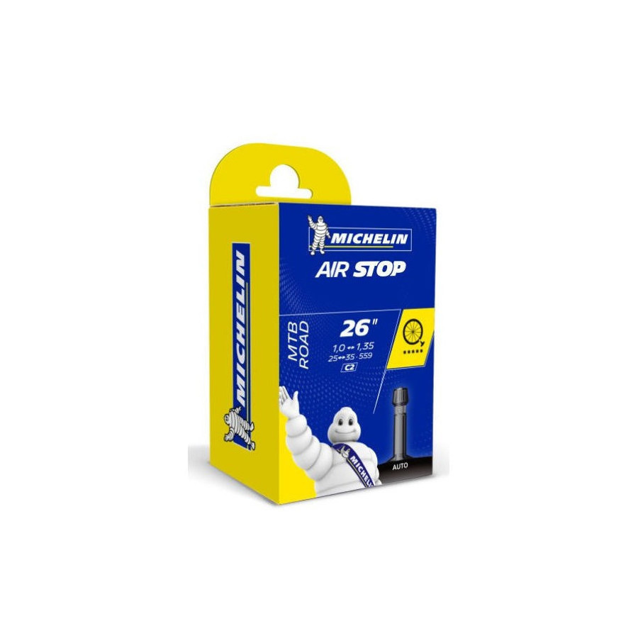 Michelin Chambre à air C2 Valve Schrader 26" X 1.00-1.35  (25 / 35-559)