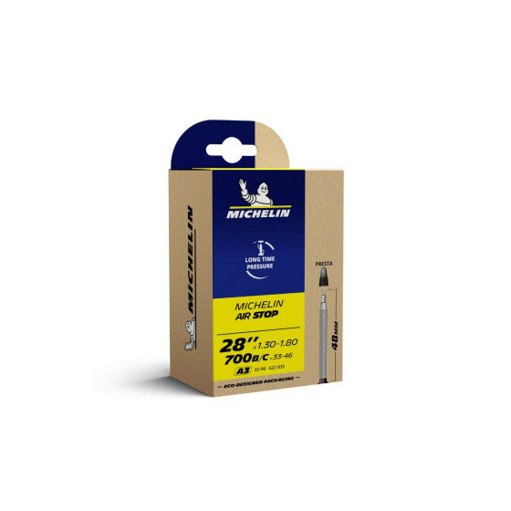 Michelin Chambre à air A3 Valve Presta  28" X 1.30-1.80 (700B / C X 33-46)