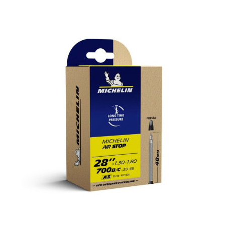 Michelin Chambre à air A3 Valve Presta  28" X 1.30-1.80 (700B / C X 33-46)