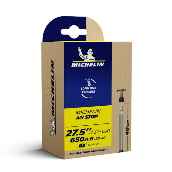 Michelin Chambre à air B3 27.5 x 1.30/1.80  VALVE PRESTA 48mm  650 A/B 33/46