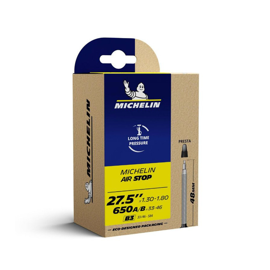 Michelin Chambre à air B3 27.5 x 1.30/1.80  VALVE PRESTA 48mm  650 A/B 33/46
