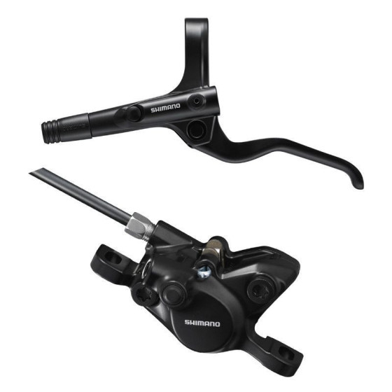 SHIMANO MT200 AVANT+ARRIERE NOIR DURITE 900+1700MM SANS DISQUE