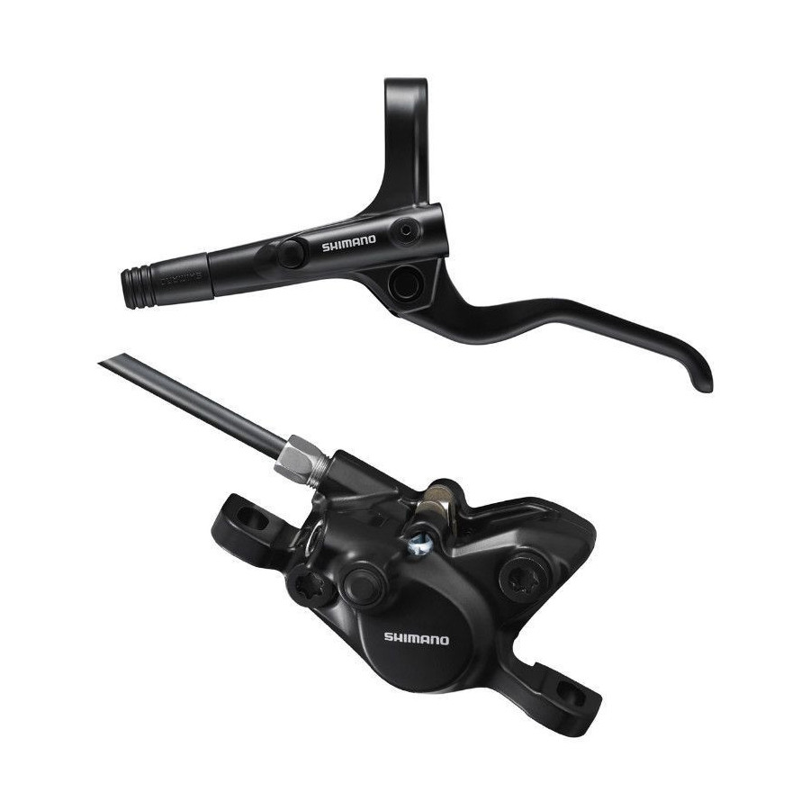 SHIMANO MT200 AVANT+ARRIERE NOIR DURITE 900+1700MM SANS DISQUE