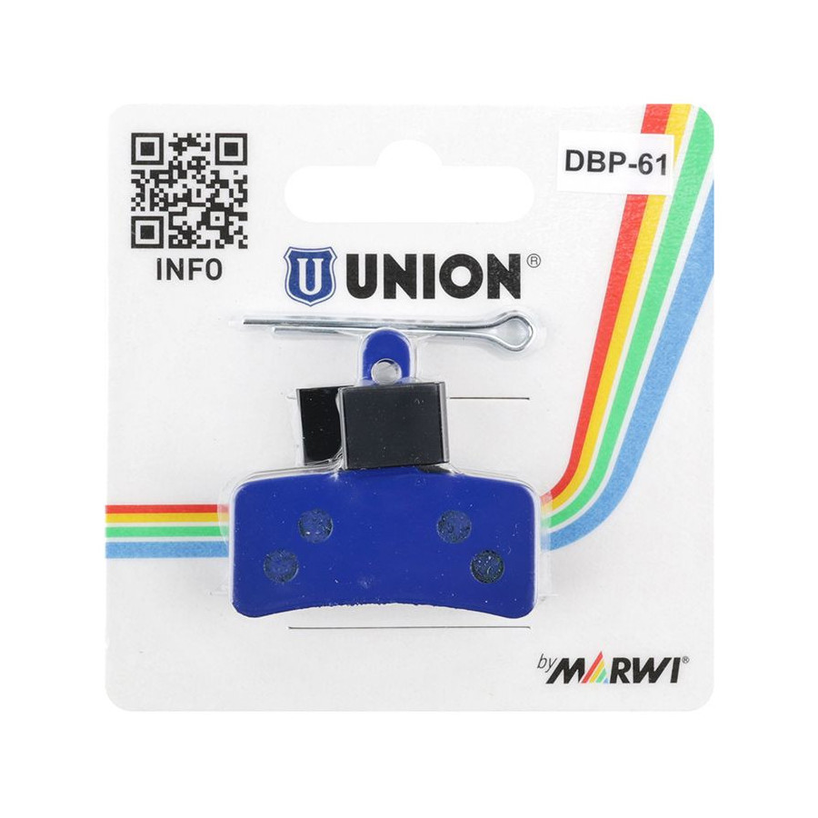 PLAQUETTES FREIN ORGANIQUE MARWI DBP-61 TEKTRO DORADO