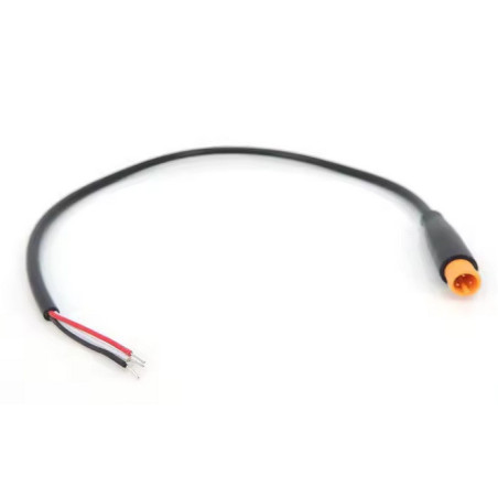 CABLE LONGUEUR 20 CM JULET M8  3 PIN MALE