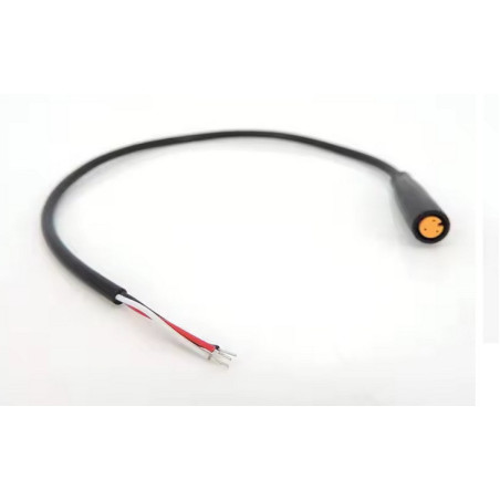 CABLE LONGUEUR 20 CM JULET M8  3 PIN FEMELLE