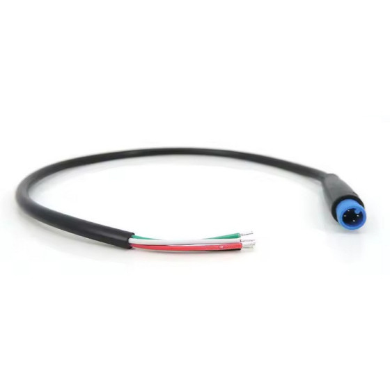 CABLE LONGUEUR 20 CM JULET M8  4 PIN MALE