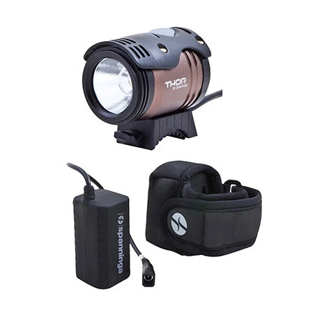 SPANNINGA THOR 1100 LUMENS AUTONOMIE DE 6H30 A 10H30, BATTERIE EXTERNE