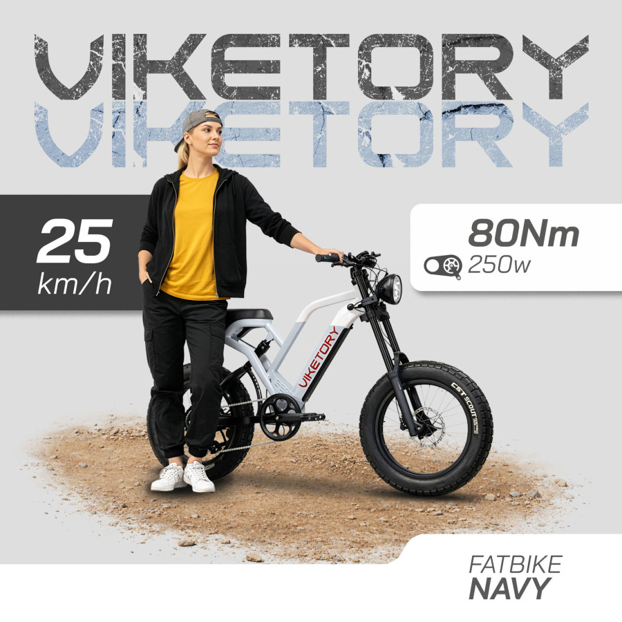 VIKETORY FAT BIKE NAVY