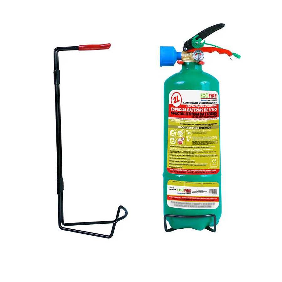 EXTINCTEUR DIELECTRIQUE POUR FEU DE BATTERIE LITHIUM