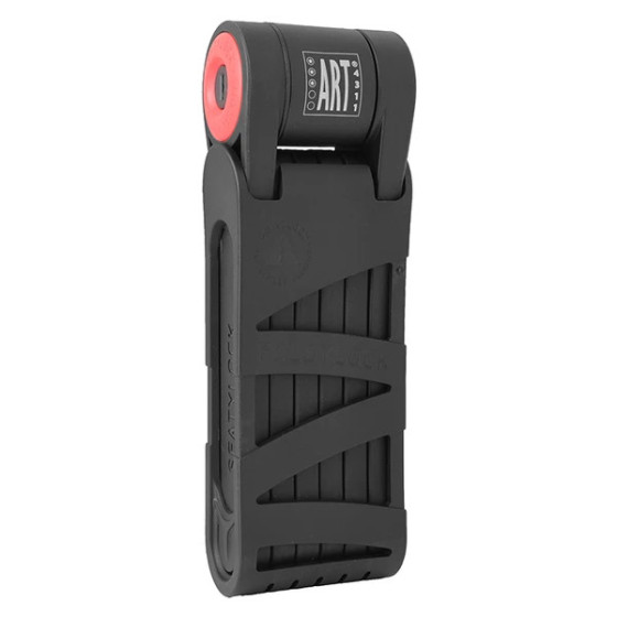 ANTIVOL VELO PLIABLE/PLIANT A CLE SEATYLOCK FOREVER 90 cm NOIR/ROUGE - HOMOLOGUE FUB 2 ETOILES / ART*** et SRA
