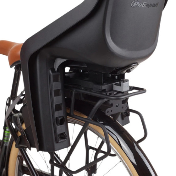 POLISPORT BUBBLY MAXI MIK HD NOIR COUSSIN GRIS (9 A 22Kgs) HOMOLOGUE EN 14344 COMPATIBLE SYSTEME " MIK HD "