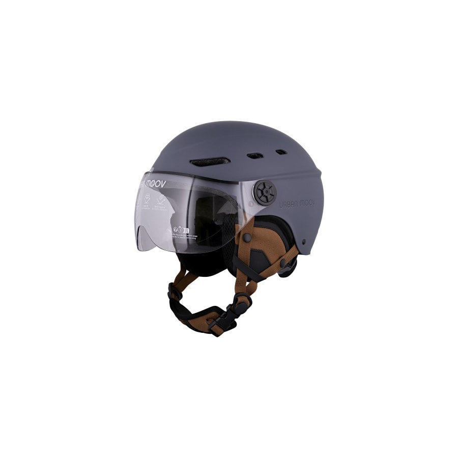 T'NB- CASQUE VELO TNB VISOR  - GRIS BLEU - TAILLE M (54-58CM)