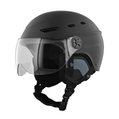 T'NB- CASQUE VELO TNB VISOR  - NOIR - TAILLE L (58-62CM)