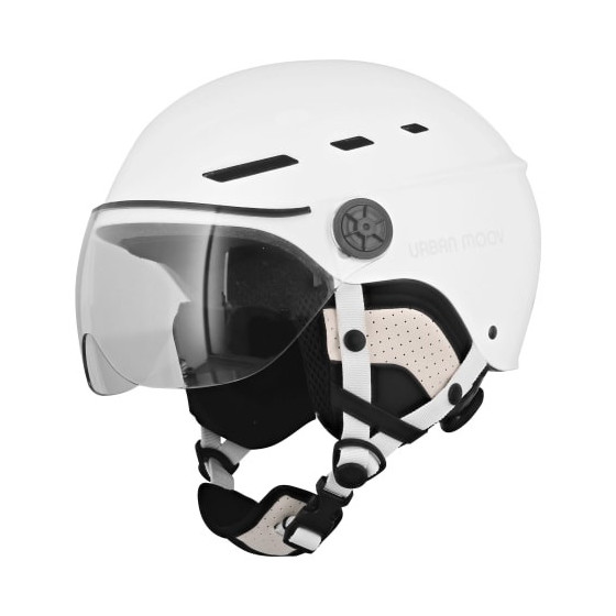 T'NB- CASQUE VELO TNB VISOR  - BLANC - TAILLE L (58-62CM)