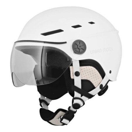 T'NB- CASQUE VELO TNB VISOR  - BLANC - TAILLE L (58-62CM)