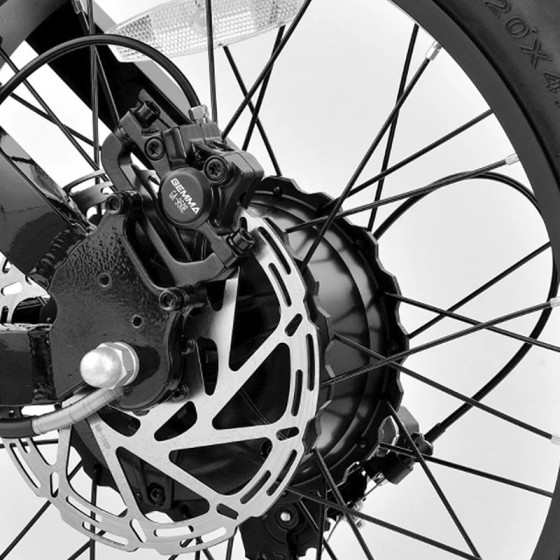 VIKETORY FAT BIKE COMMANDO JAUNE DESERT GRIS