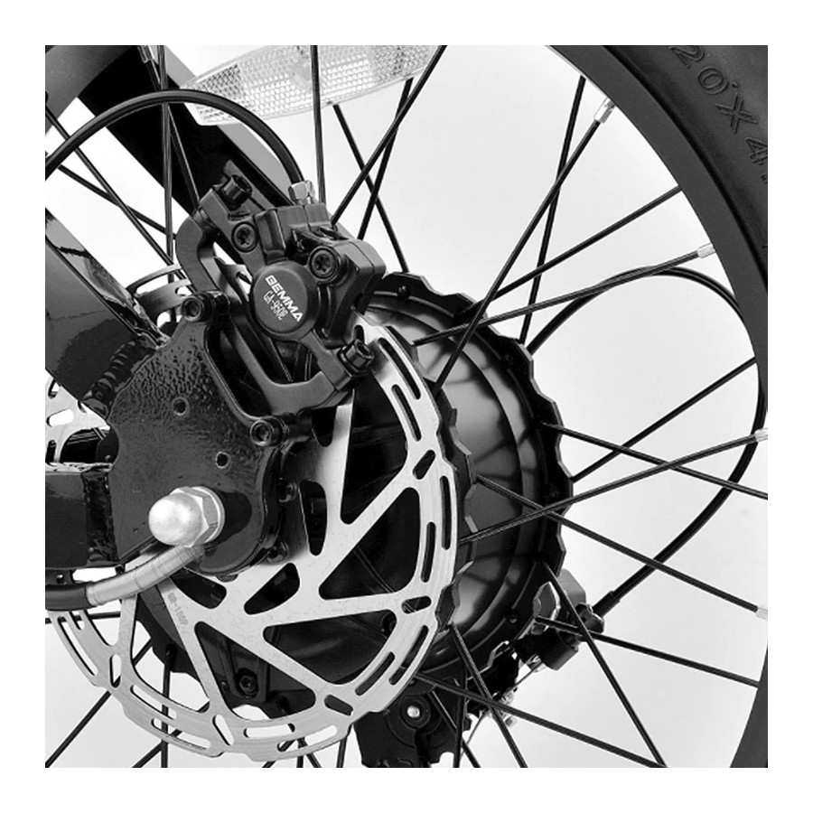 VIKETORY FAT BIKE COMMANDO JAUNE DESERT GRIS