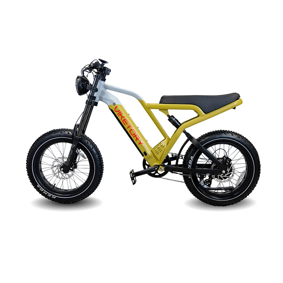 VIKETORY FAT BIKE COMMANDO JAUNE DESERT GRIS