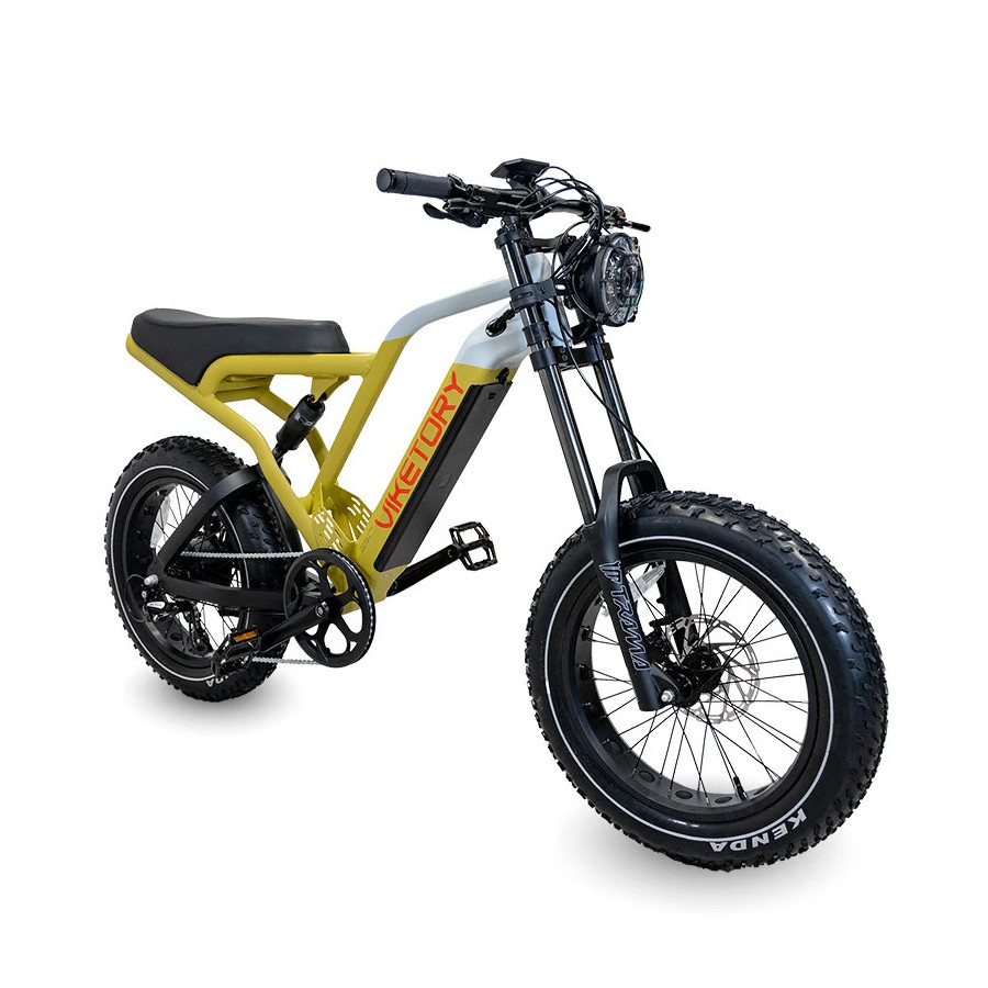 VIKETORY FAT BIKE COMMANDO JAUNE DESERT GRIS