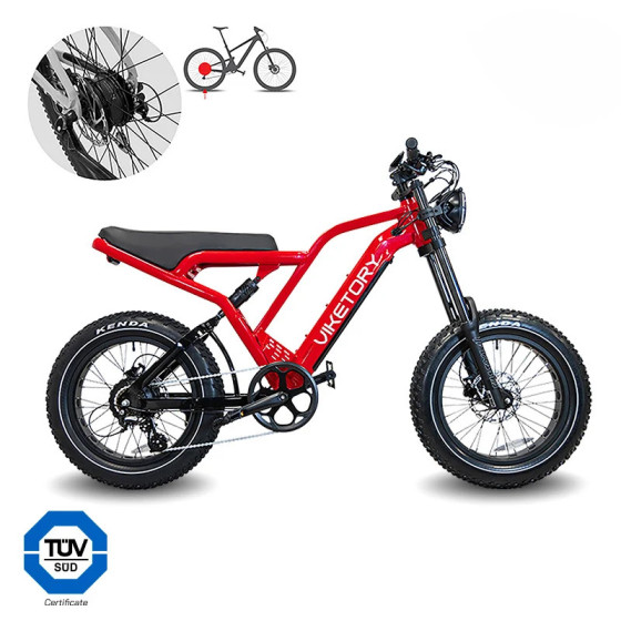 VIKETORY FAT BIKE COMMANDO ROUGE