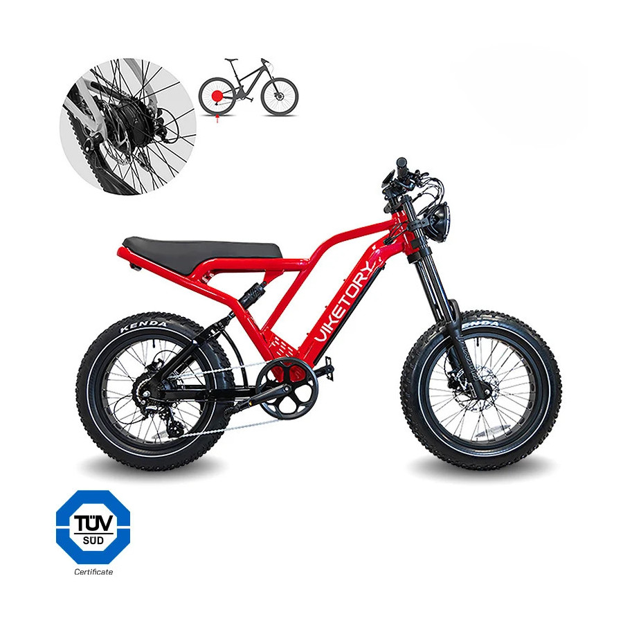 VIKETORY FAT BIKE COMMANDO ROUGE
