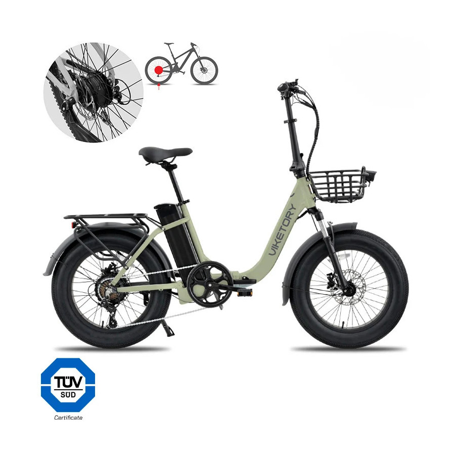 VIKETORY FAT BIKE PLIANT VERT JADE