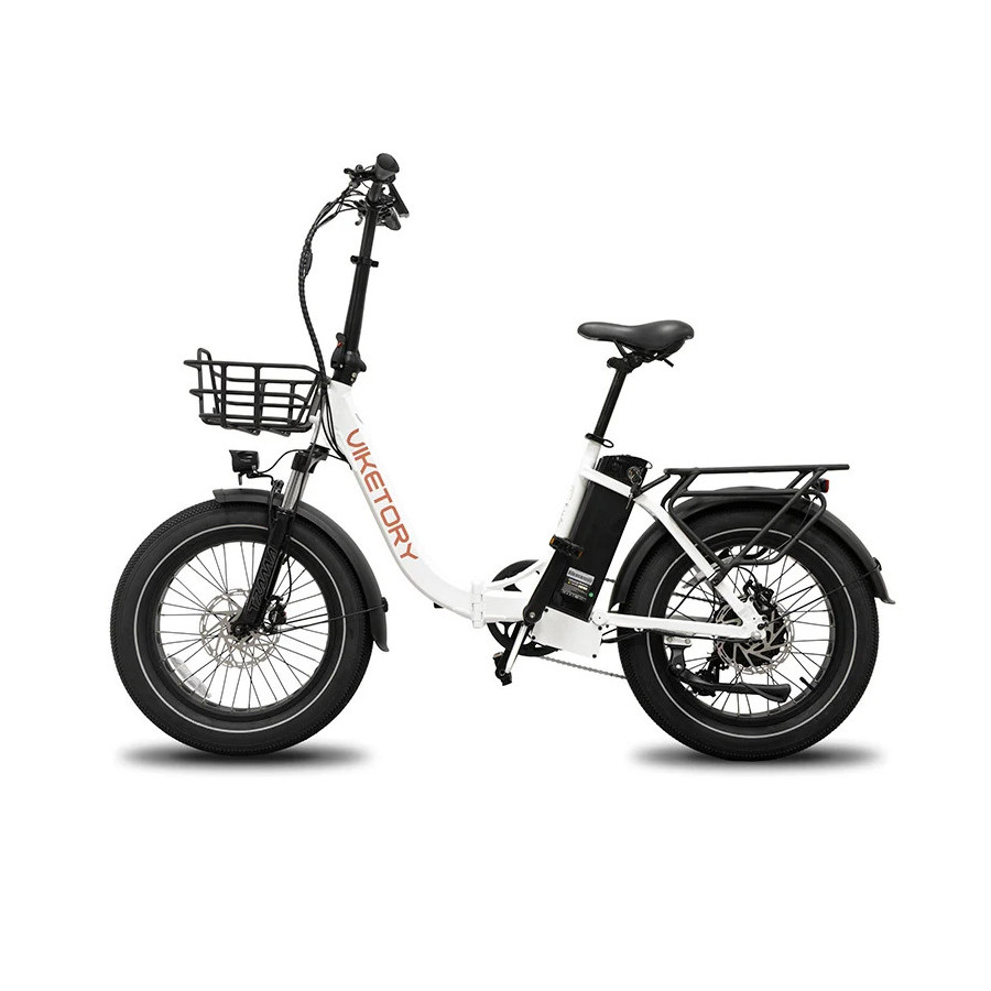 VIKETORY FAT BIKE PLIANT GRANIT BLANC