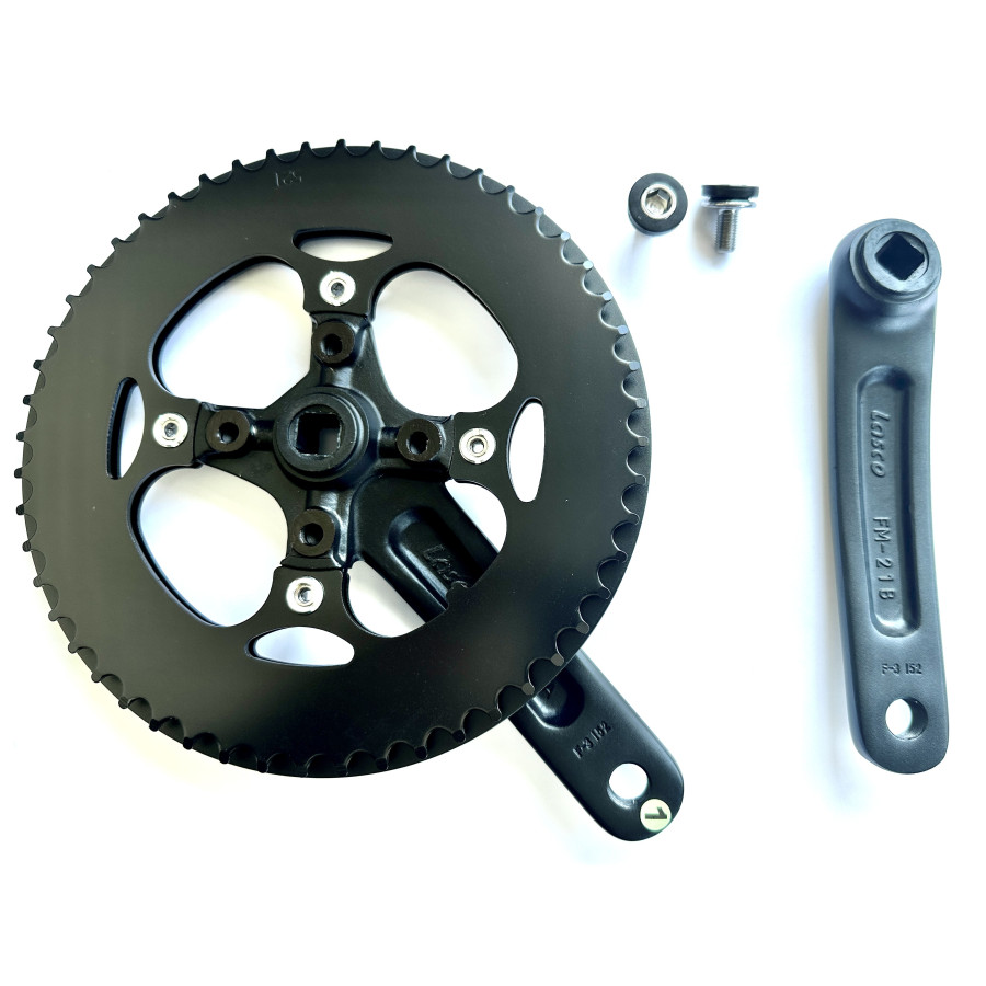 PEDALIER UD LASCO 152 mm, carré, 52 dents