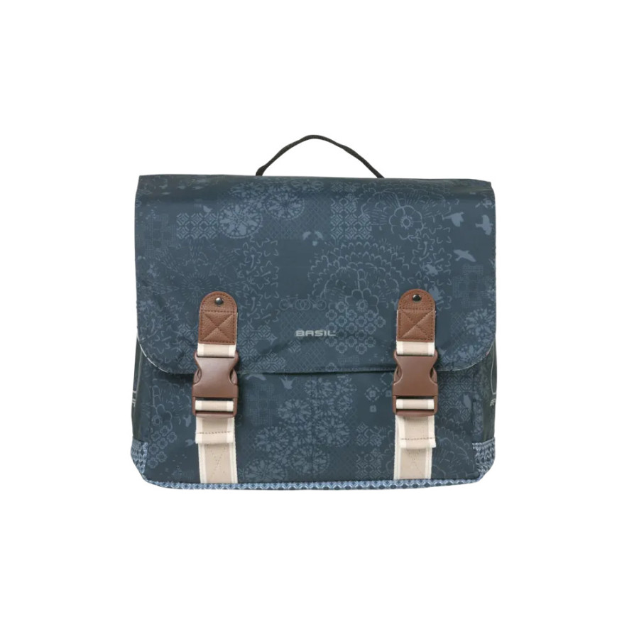 BASIL GO DOUBLE BAG FIXATION MIK 35L BOHEME BLEU