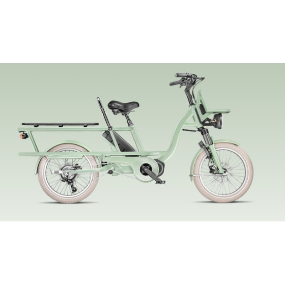 GAYA, L'INCROYABLE, LE LONG VERT AMANDE, SELLE POIGNEES MARRON, BAT +, POIGNEE AMOUR