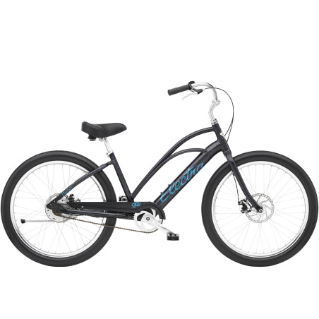 ELECTRA CRUISER GO! HYENA MOTOR GALATIC BLACK CADRE BAS