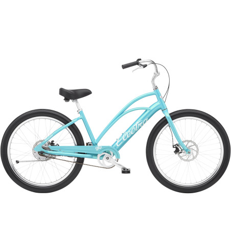 ELECTRA CRUISER GO! HYENA MOTOR BORA BORA BLUE CADRE BAS