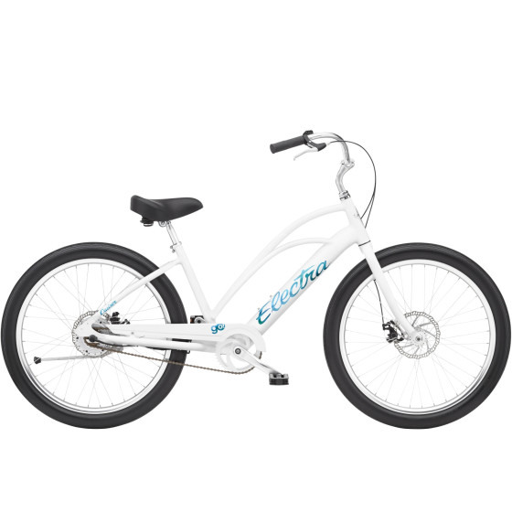 ELECTRA CRUISER GO! HYENA MOTOR WHITE CADRE BAS